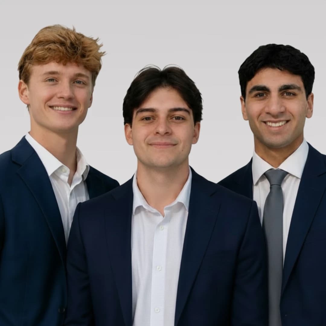 Three members of the CaseLink team